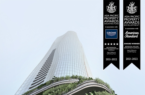 Aspire Melbourne - International Property Awards winning